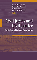 Livre Relié Civil Juries and Civil Justice de 