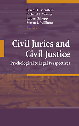 Livre Relié Civil Juries and Civil Justice de 