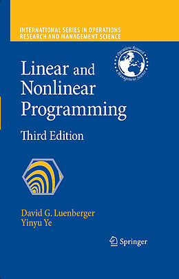 E-Book (pdf) Linear and Nonlinear Programming von David G. Luenberger, Yinyu Ye