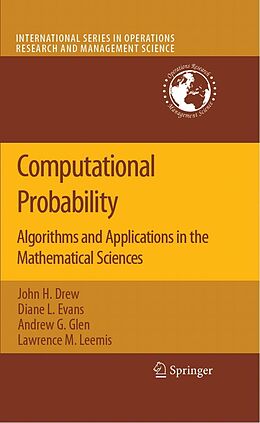 E-Book (pdf) Computational Probability von John H. Drew, Diane L. Evans, Andrew G. Glen
