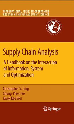 E-Book (pdf) Supply Chain Analysis von 