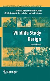 eBook (pdf) Wildlife Study Design de Michael L. Morrison, William M. Block, M. Dale Strickland