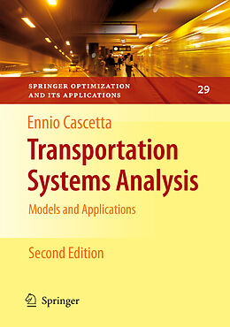 Livre Relié Transportation Systems Analysis de Ennio Cascetta