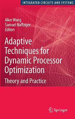 Livre Relié Adaptive Techniques for Dynamic Processor Optimization de 