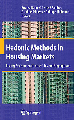 Livre Relié Hedonic Methods in Housing Markets de 