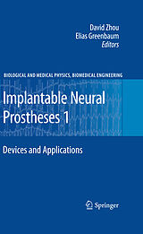 Livre Relié Implantable Neural Prostheses 1. Vol.1 de 