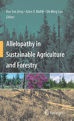 Livre Relié Allelopathy in Sustainable Agriculture and Forestry de 