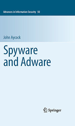 E-Book (pdf) Spyware and Adware von John Aycock