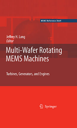 Livre Relié Multi-Wafer Rotating Mems Machines de 