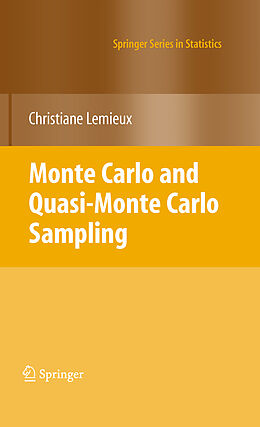 Livre Relié Monte Carlo and Quasi-Monte Carlo Sampling de Christiane Lemieux