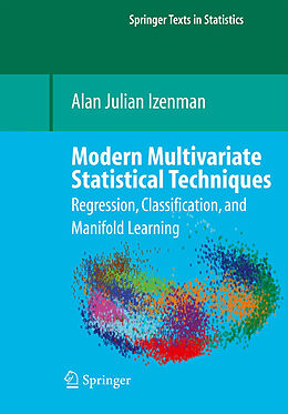 Fester Einband Modern Multivariate Statistical Techniques von Alan J. Izenman