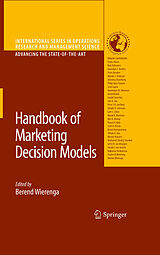 eBook (pdf) Handbook of Marketing Decision Models de Frederick S. Hillier, Berend Wierenga