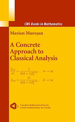 eBook (pdf) A Concrete Approach to Classical Analysis de Marian Muresan