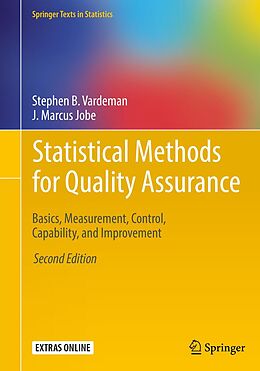 E-Book (pdf) Statistical Methods for Quality Assurance von Stephen B. Vardeman, J. Marcus Jobe