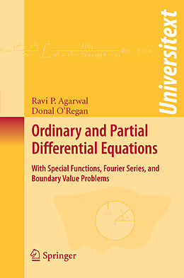 Couverture cartonnée Ordinary and Partial Differential Equations de Ravi P Agarwal, Donal O'Regan