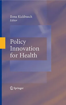 E-Book (pdf) Policy Innovation for Health von Ilona Kickbusch