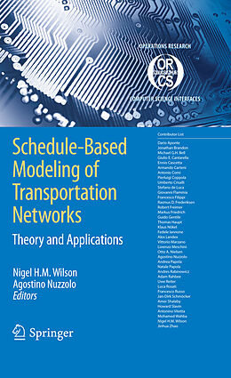 eBook (pdf) Schedule-Based Modeling of Transportation Networks de Nigel H. M. Wilson, Agostino Nuzzolo