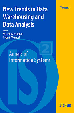 Couverture cartonnée New Trends in Data Warehousing and Data Analysis de 