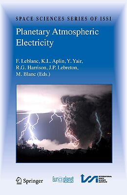 eBook (pdf) Planetary Atmospheric Electricity de François Leblanc, Karen Aplin, Yoav Yair