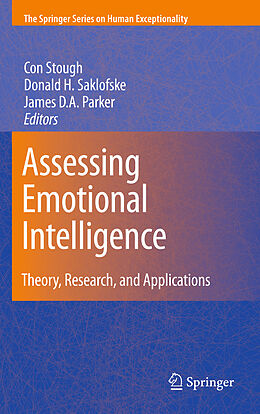 Livre Relié Assessing Emotional Intelligence de 