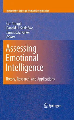 E-Book (pdf) Assessing Emotional Intelligence von James D. A. Parker, Donald H. Saklofske, Con Stough