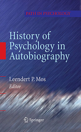 Livre Relié History of Psychology in Autobiography de 