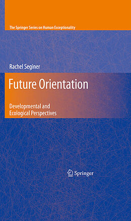 eBook (pdf) Future Orientation de Rachel Seginer