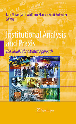 eBook (pdf) Institutional Analysis and Praxis de Tara Natarajan, Wolfram Elsner, Scott Fullwiler