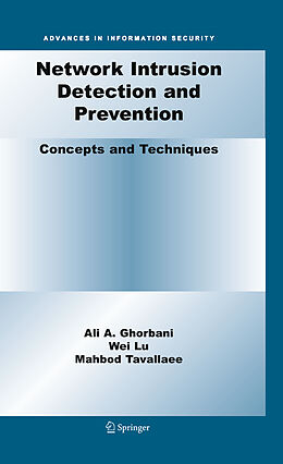 Fester Einband Network Intrusion Detection and Prevention von Ali A Ghorbani, Wei Lu, Mahbod Tavallaee