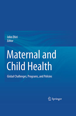 Livre Relié Maternal and Child Health de 