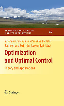 Livre Relié Optimization and Optimal Control de 
