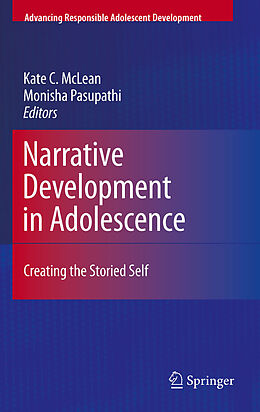 eBook (pdf) Narrative Development in Adolescence de Kate McLean, Monisha Pasupathi