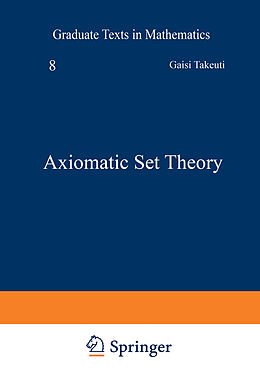 Couverture cartonnée Axiomatic Set Theory de W. M. Zaring, G. Takeuti