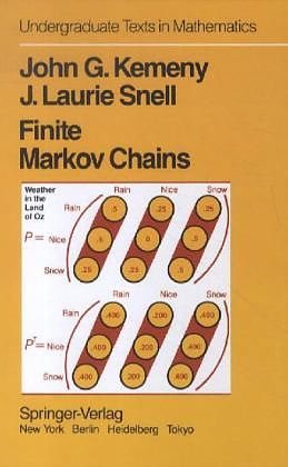 Fester Einband Finite Markov Chains von J. Laurie Snell, John G. Kemeny