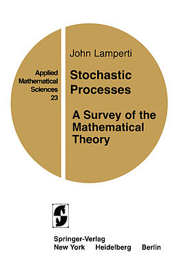 Kartonierter Einband Stochastic Processes von J. Lamperti