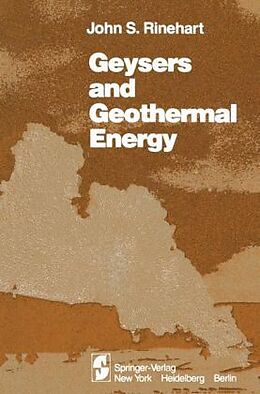 Livre Relié Geysers and Geothermal Energy de John S. Rinehart