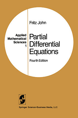 Livre Relié Partial Differential Equations de Fritz John