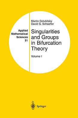 Livre Relié Singularities and Groups in Bifurcation Theory de David G. Schaeffer, Martin Golubitsky