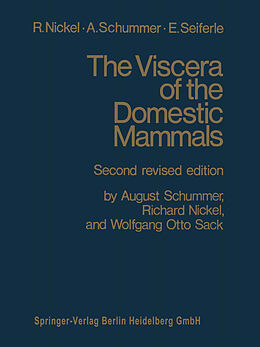 Livre Relié The Viscera of the Domestic Mammals de Nickel