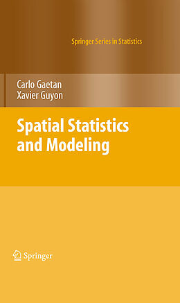 eBook (pdf) Spatial Statistics and Modeling de Carlo Gaetan, Xavier Guyon