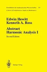 Kartonierter Einband Abstract Harmonic Analysis von Edwin Hewitt, Kenneth A. Ross