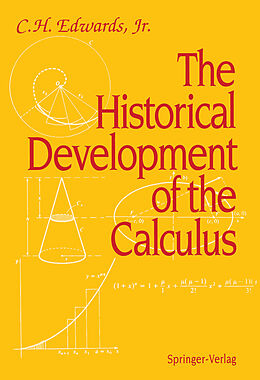 Couverture cartonnée The Historical Development of the Calculus de C. H. Jr. Edwards