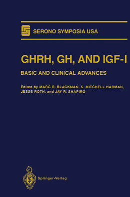 Livre Relié GHRH, GH, and IGF-I de 