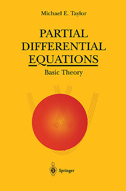 Couverture cartonnée Partial Differential Equations de Michael E. Taylor