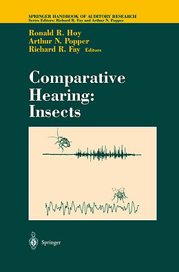 Livre Relié Comparative Hearing: Insects de 