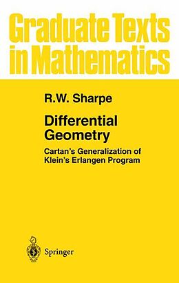 Fester Einband Differential Geometry von R. W. Sharpe
