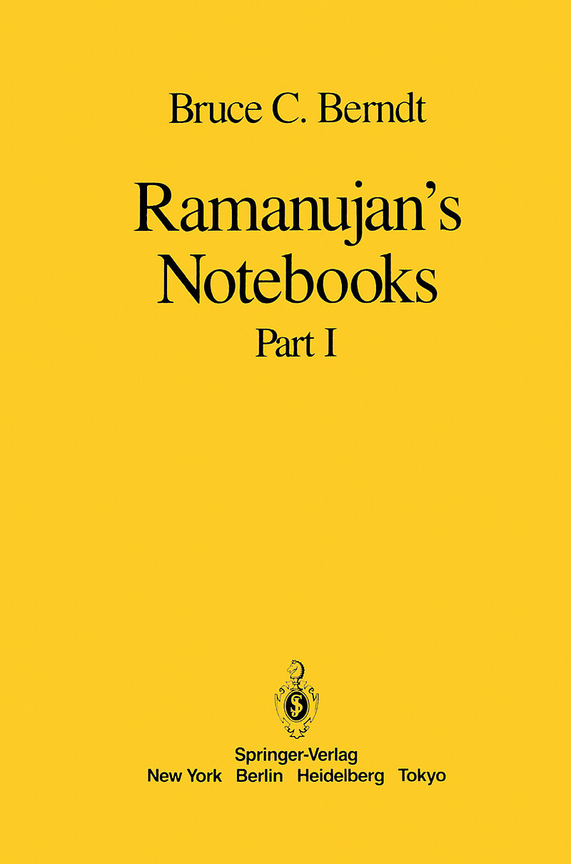Ramanujan s Notebooks