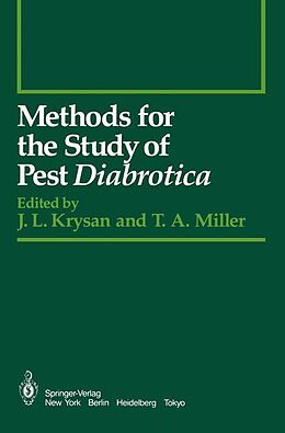 Livre Relié Methods for the Study of Pest Diabrotica de KRYSAN J.L.