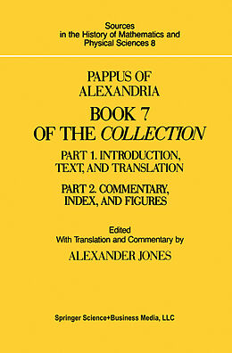 Livre Relié Pappus of Alexandria Book 7 of the Collection de 