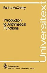 Kartonierter Einband Introduction to Arithmetical Functions von Paul J. McCarthy